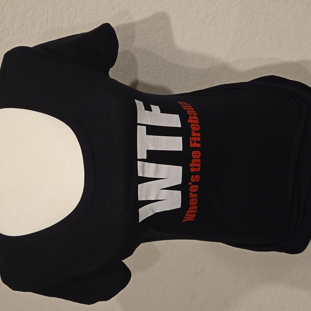 Women's large Fireball t-shirt